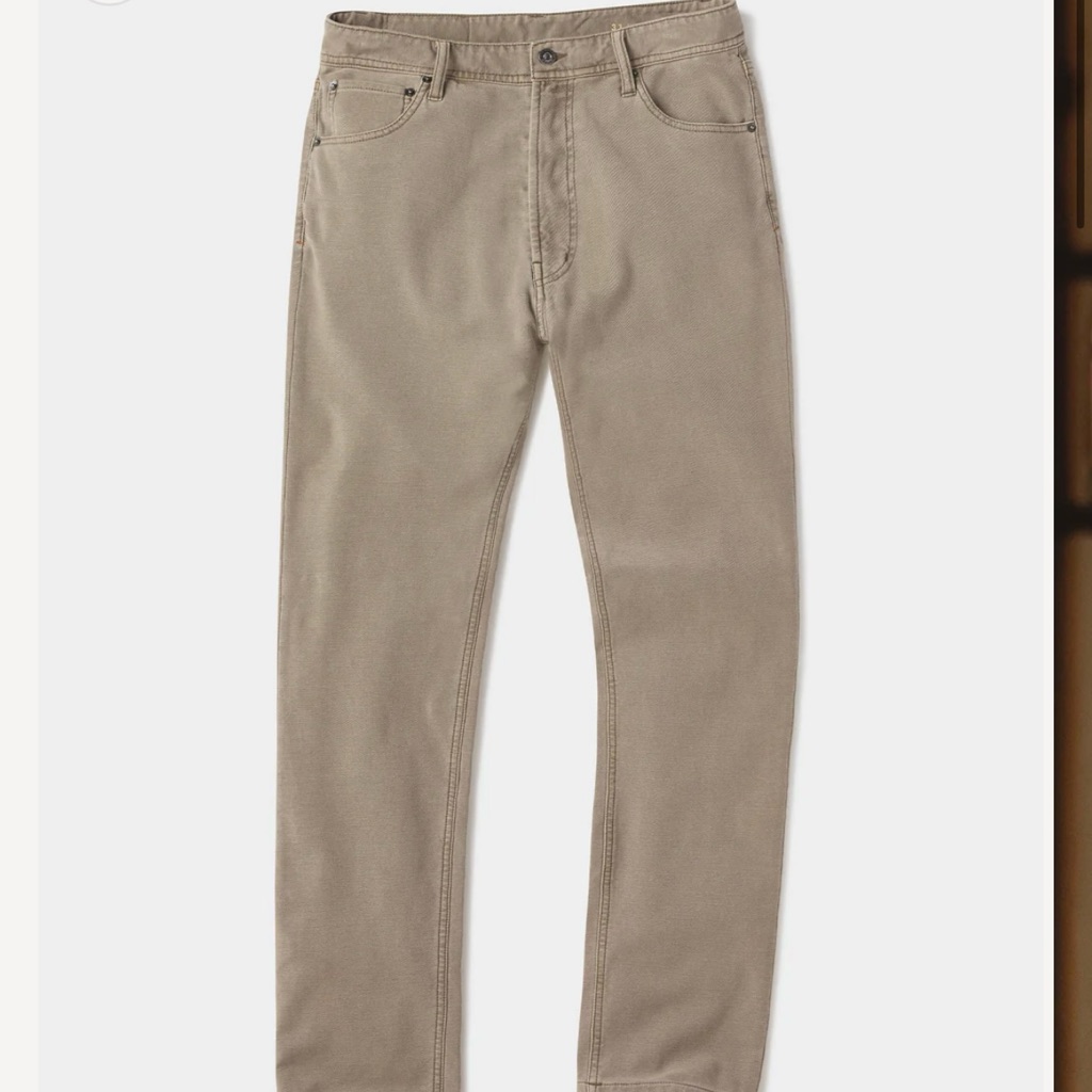 The Normal Brand Comfort Terry Pant Taupe